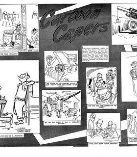 Cartoon Capers by Frank Miller