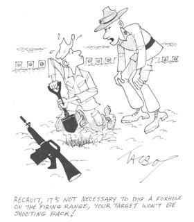 Target won't shoot back