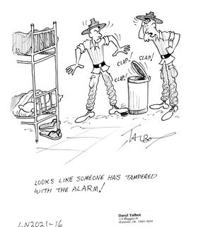 Tampered alarm