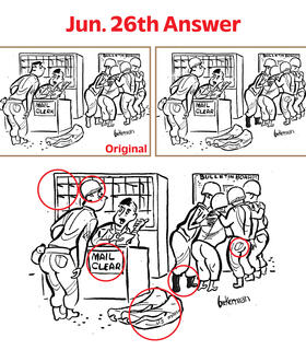 June 26th answer