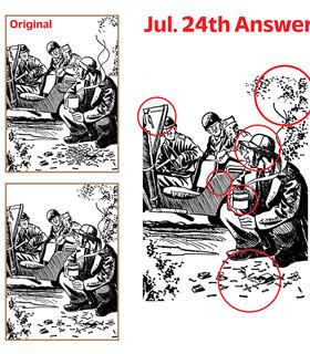 July 24th answer