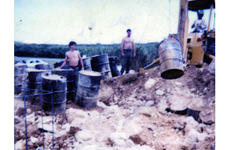 Former Marine lieutenant colonel Kris Roberts and dozens of men under his command came into contact with more than 100 leaking barrels that were unearthed at Marine Corps Air Station Futenma, Okinawa, in 1981.