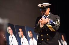USS John S. McCain memorial service at CFAY