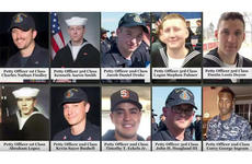 USS McCain sailors