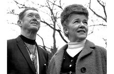 Roy Acuff and his wife, Mildred, in Tokyo in December, 1969.