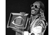 Stevie Wonder, at the 10th annual Tokyo Music Festival in 1981.