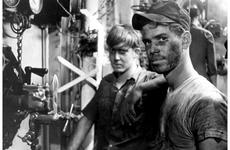 USS Richard B. Anderson ''snipes,'' Firemen Tommy Cason and Greg Rankin.