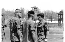 Gary Michael Rose receives the Distinguished Service Cross from Gen. Creighton Abrams, the U.S. commander in Vietnam, for heroism during Operation Tailwind.