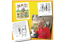 Photo and cartoons courtesy of Daryl Talbot