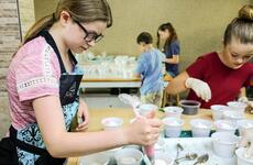 Kiri Peterson, her family and friends have been serving desserts to hundreds of people at Camp Humphreys, South Korea, each week through Operation Cake for Quarantine.