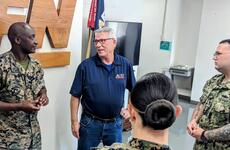 Robert Hawthorne, chief of the American Forces Network Pacific technical services division, died Thursday, Feb. 23, 2023, after suffering a heart attack at Yokota Air Base, Japan.