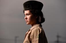 Lance Cpl. Catherine Arnett photographed at Marine Corps Air Station Iwakuni, Japan, on Aug. 22, 2022.