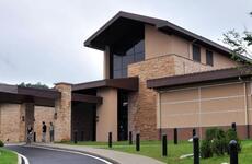 The enlisted club at Osan Air Base, South Korea, is pictured before it opened in 2012. 