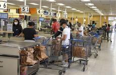 The Samaritan Shopper Program for people in quarantine was launched at Yokosuka Naval Base, Japan, in summer 2020 and remained active until summer 2021, when vaccinations became widespread, and demand dropped off.
