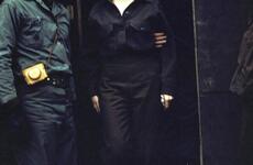 Marilyn Monroe receives an escort while in Korea for her USO tour in 1954.A stone dedication at Inje Country's Catholic church square will recall an era when some of America's biggest stars came to Korea to visit servicemembers during, and soon after the end, of Korean War combat.