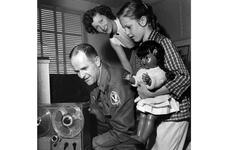 The family of Maj. James S. LiCalzi at their home in Korea