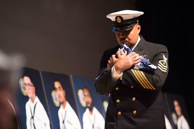 USS John S. McCain memorial service at CFAY