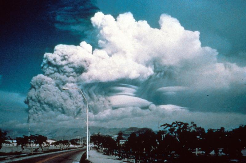 Mount Pinatubo, Philippines, June 1991