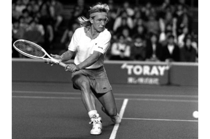 Top-seeded Martina Navratilova