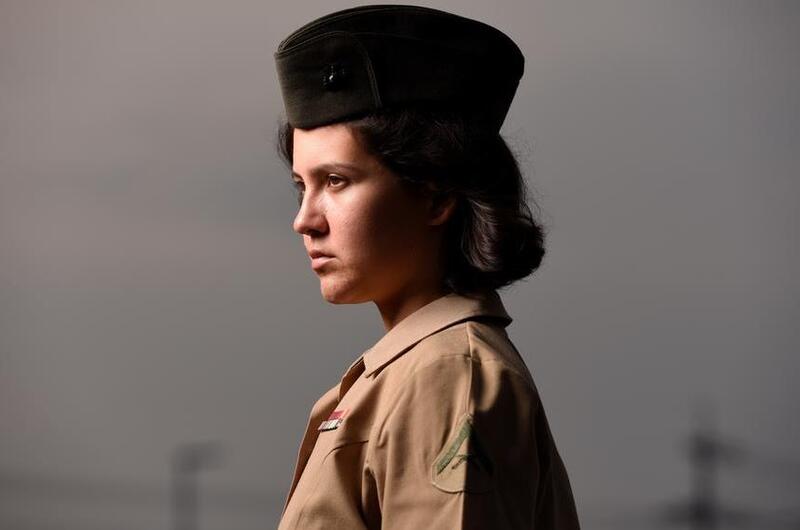 Lance Cpl. Catherine Arnett photographed at Marine Corps Air Station Iwakuni, Japan, on Aug. 22, 2022.