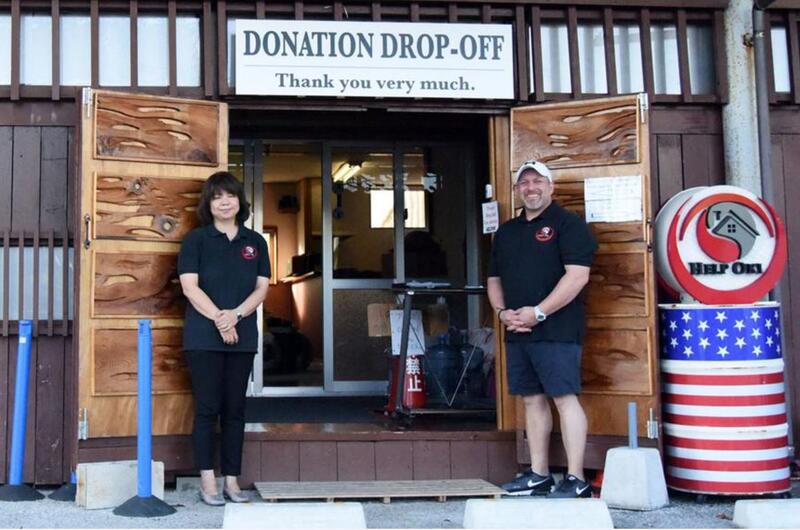 Chris and Yuko Nesbitt run Help Oki, a food bank and thrift shop in Okinawa City. They say they have passed out five times as much food, clothing and other assistance during the coronavirus pandemic as they did before.