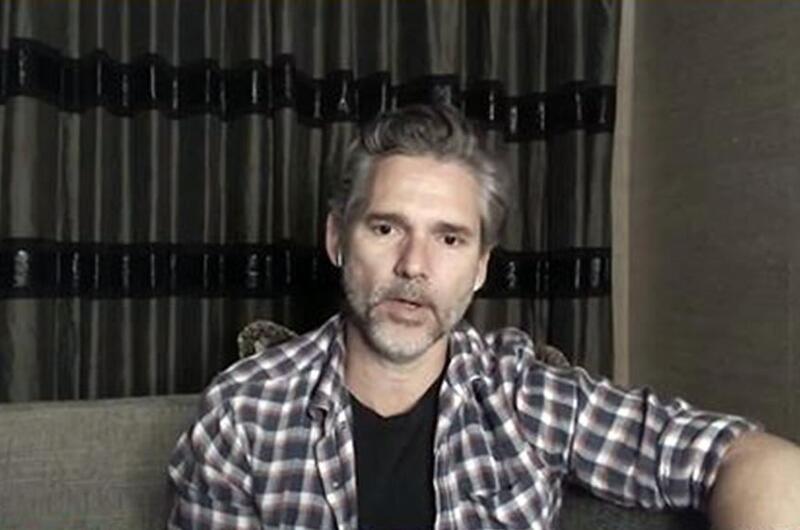 Actor Eric Bana talks to troops about his many film roles, including "The Hulk" and "Black Hawk Down," during an online session organized by the USO, Wednesday, Oct. 13, 2021.
