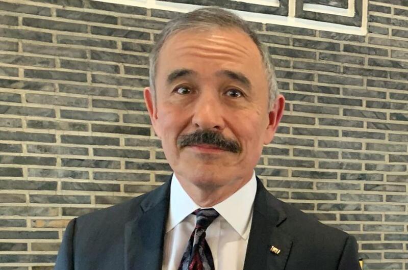 U.S. Ambassador to South Korea Harry Harris poses at his residence in Seoul, South Korea, Jan. 16, 2020.