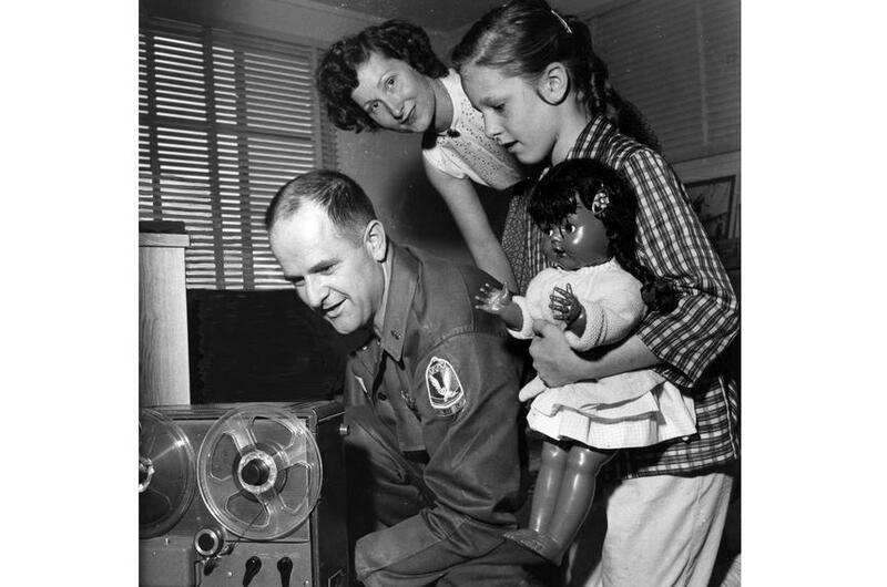 The family of Maj. James S. LiCalzi at their home in Korea