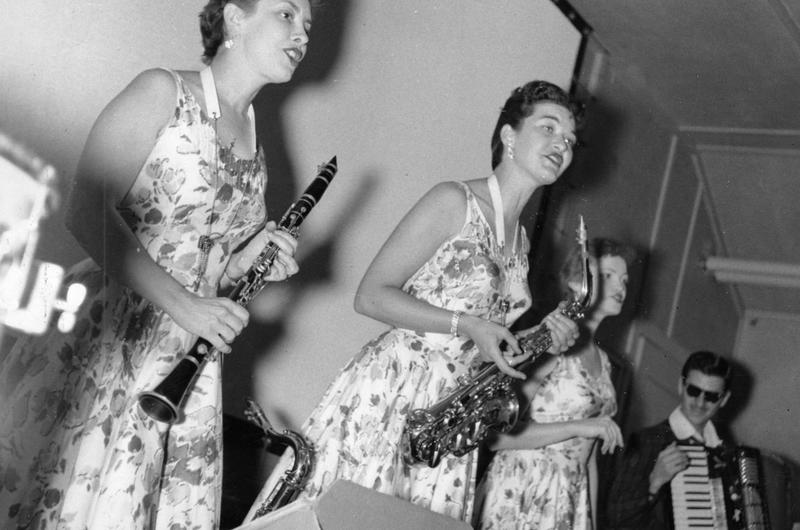 The "Queens" Swing out at Radar Site