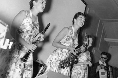 The "Queens" Swing out at Radar Site