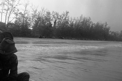 Shots of Mike Force as it rests on beach, preparing for another drive against the VC on Phu Quoc Island.
