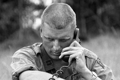 The U.S. 25th Infantry Division, 1st Brigade made a helicopter assault just south of the Ho Bo Woods at about 8 a.m. Sunday morning.