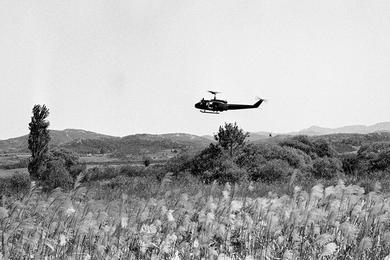 After some 5 or 6 North Korean agents were reported to have crossed through the Demilitarized Zone in 2nd Infantry Division area, the division's 4th Brigade commander tasked the 1st Battalion, 9th Infantry Strike Force with flushing the communist infiltrators out of hiding.