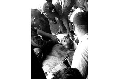 Aboard the USS Epperson, off Taiwan, April, 1967