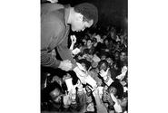 Muhammad Ali signs autographs at Yokota.