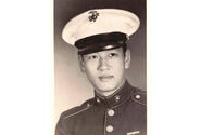 Franklin Chang at Camp Pendleton, before going to Korea.