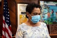 “We cannot ignore the magnitude of this death,” Guam Gov. Lou Leon Guerrero said of the island’s 100th coronavirus-related fatality, Tuesday, Nov. 17, 2020. 